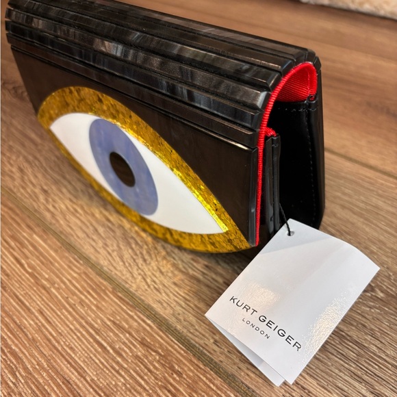 EVIL EYE CLUTCH BAG NWT - Picture 5 of 6